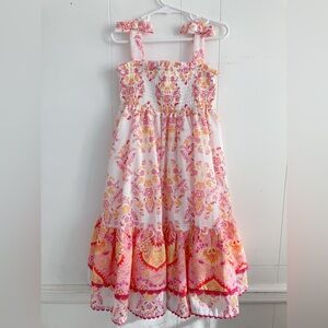 Haute hippie floral smock dress